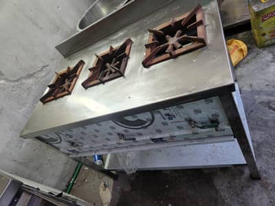 3 burner chola for sale new condition 10/10