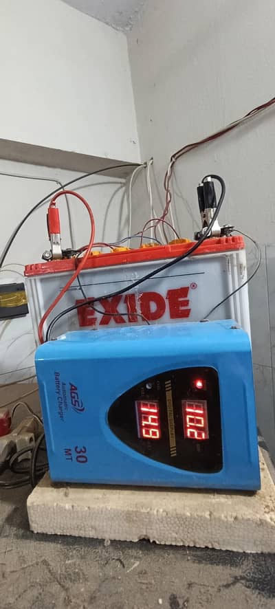 Exide Bettery N100 - 70AH /12V With AGS Automatic Bettery Charger 30MT
