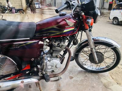HONDA CG 125 KARACHI (2017 model) Smooth Running