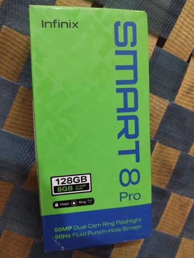 Infinix Smart 8 Pro 4 gb 128 gb