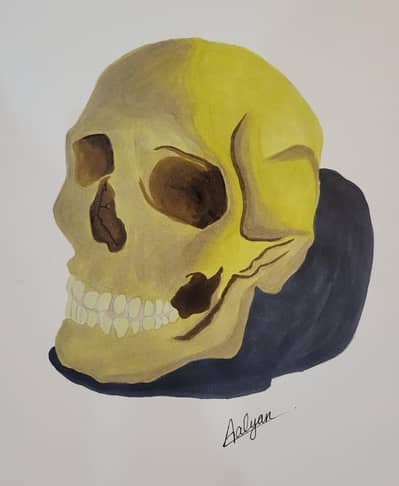several paintings/drawings complete original handmades