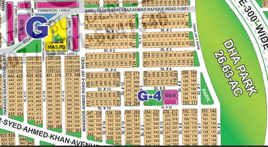 1 Kanal Prime Location Plot Sector G, DHA Multan | Ideal for Dream Home or Investment