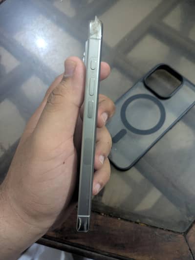 Apple iPhone 15 Pro jv white titanium