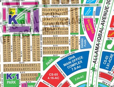1 Kanal CORNER EXTRA LAND Prime Location Plot in Sector K| Near K-1 Kids Play Area & Pakistan Square