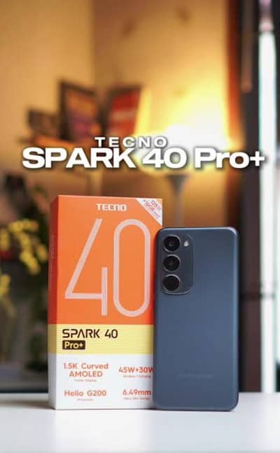 Tecno Spark 40 Pro Plus