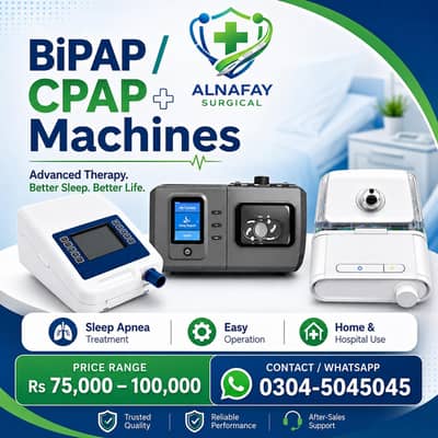 BiPAP CPAP Machine for Sale at Al Nafay Surgical