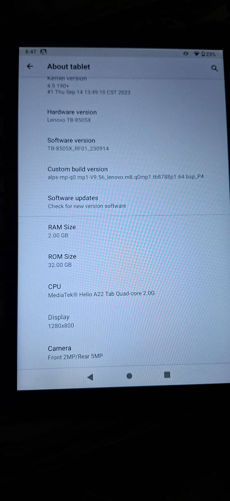 Tab M8 HD 3
