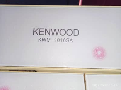 Kenwood glass door washing machine twin tub model number KWM 1016SA