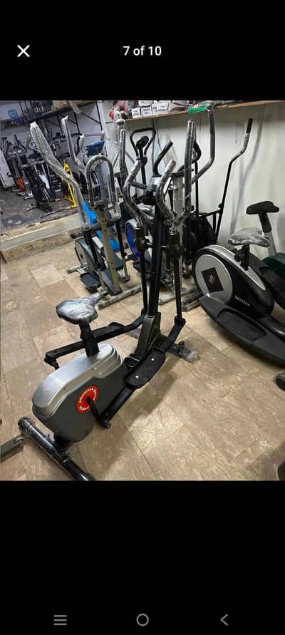 Elliptical cross trainers used fresh