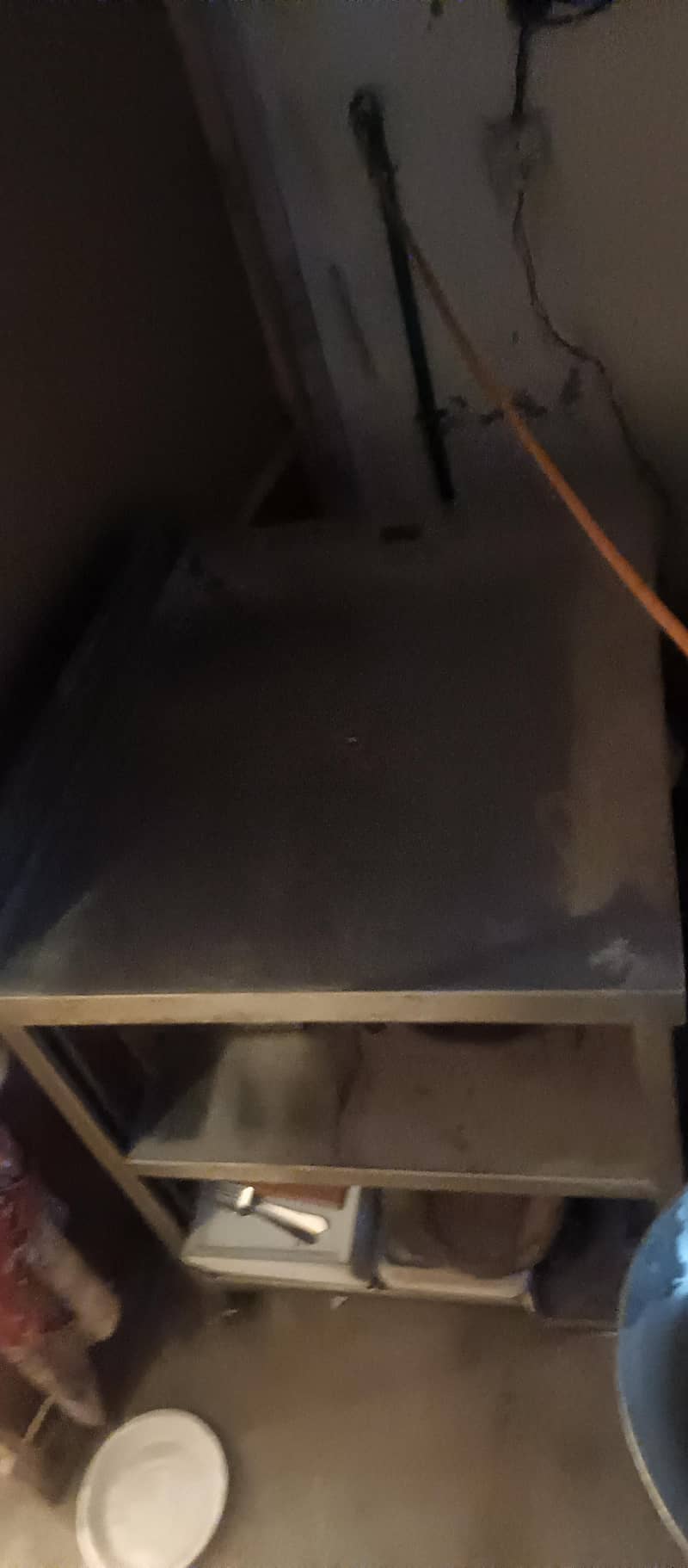 working table & frezer 6