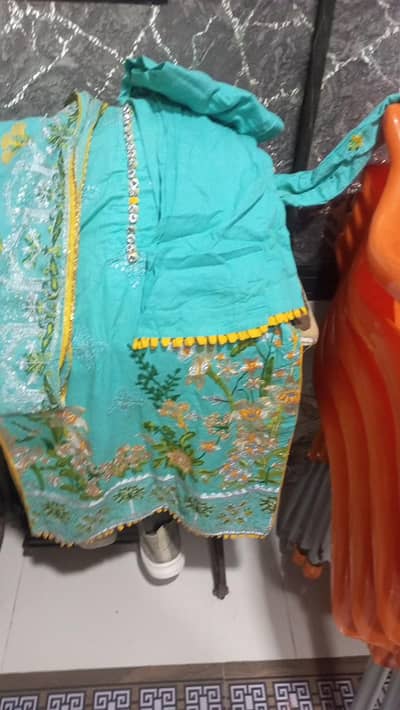 3 piece stitched dresses