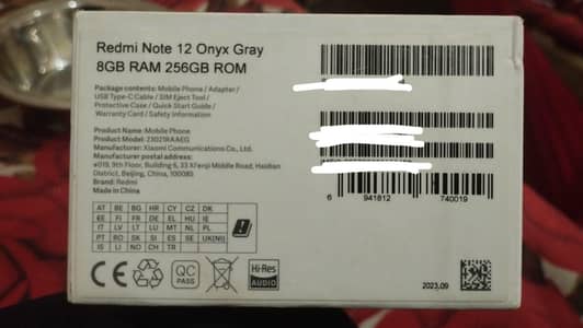 Xiaomi Redmi Note 12