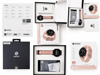 ZERO ICON Smart Watch (Rose Gold Pink)