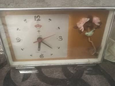 vintage table clock since 1960s 03004486962