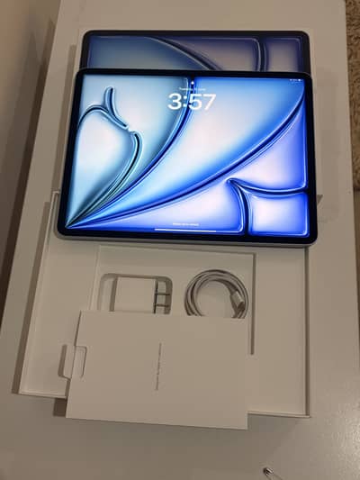 Ipad air 7 m3 chip 13 inch 128gb brand new like box opened never used