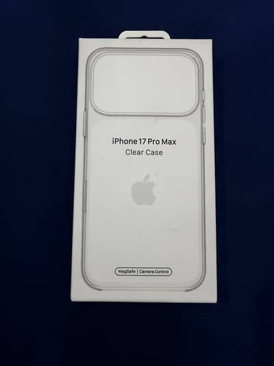 iphone 17 pro max official clear case.