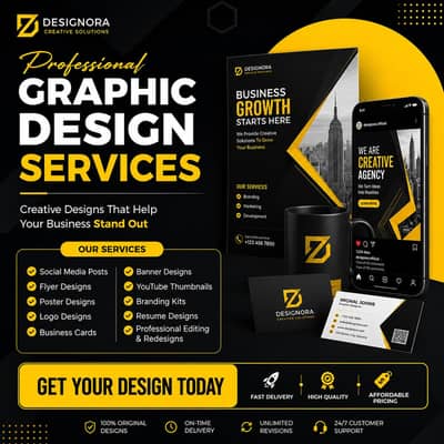 High-Quality Graphic Designing Services