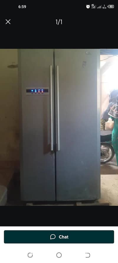 Haier double door refrigerator