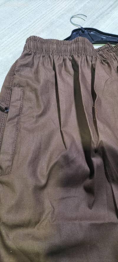 cargo cotton trousers and long nekar