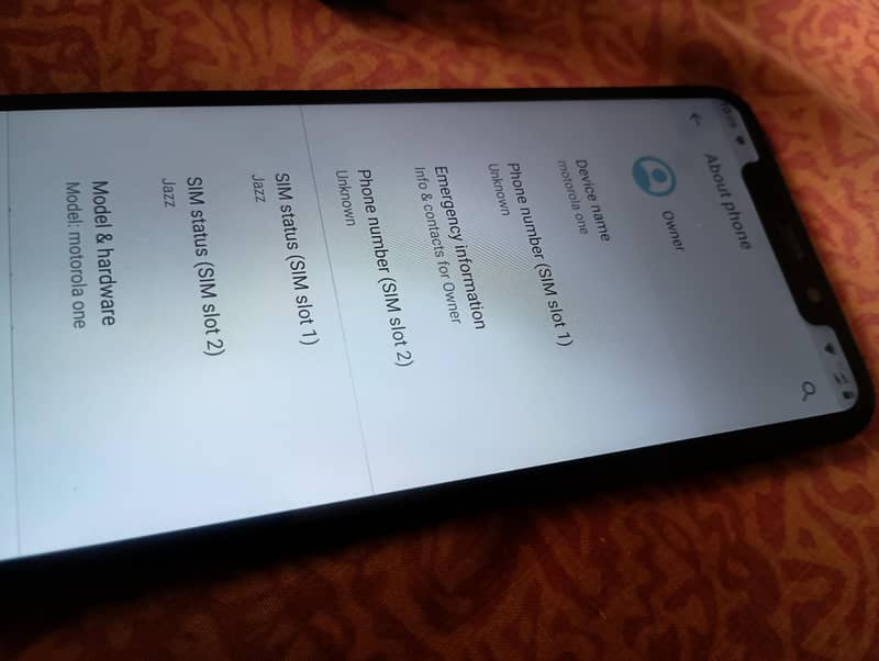 MOTO ONE 2