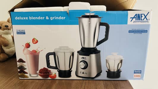 Anex Blender and Grinder New with two years warranty