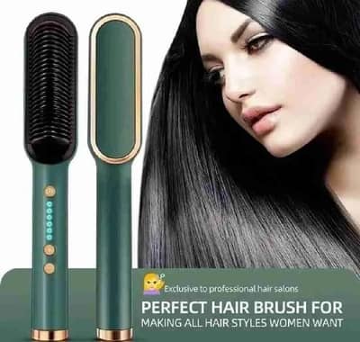 for smooth frizz free styling  909 hair straightener brush