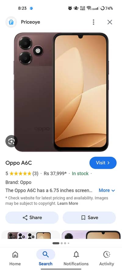 Oppo A6c
