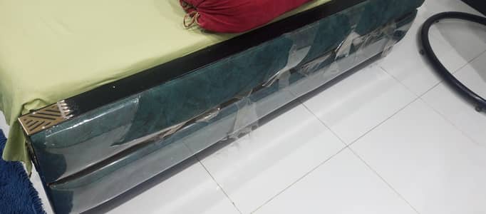 iron bed