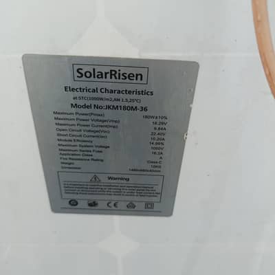  180 Watt Solar Panel – High Efficiency & Maximum Power Output
