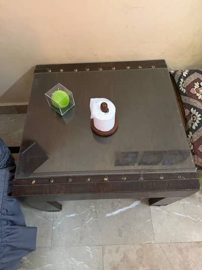 wooden center table