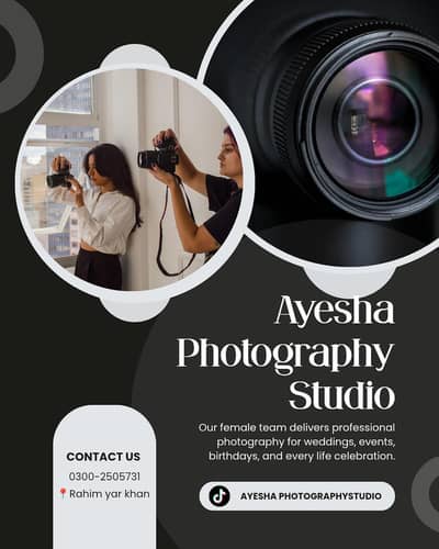 Ayesha Photography Studio (03002505731)