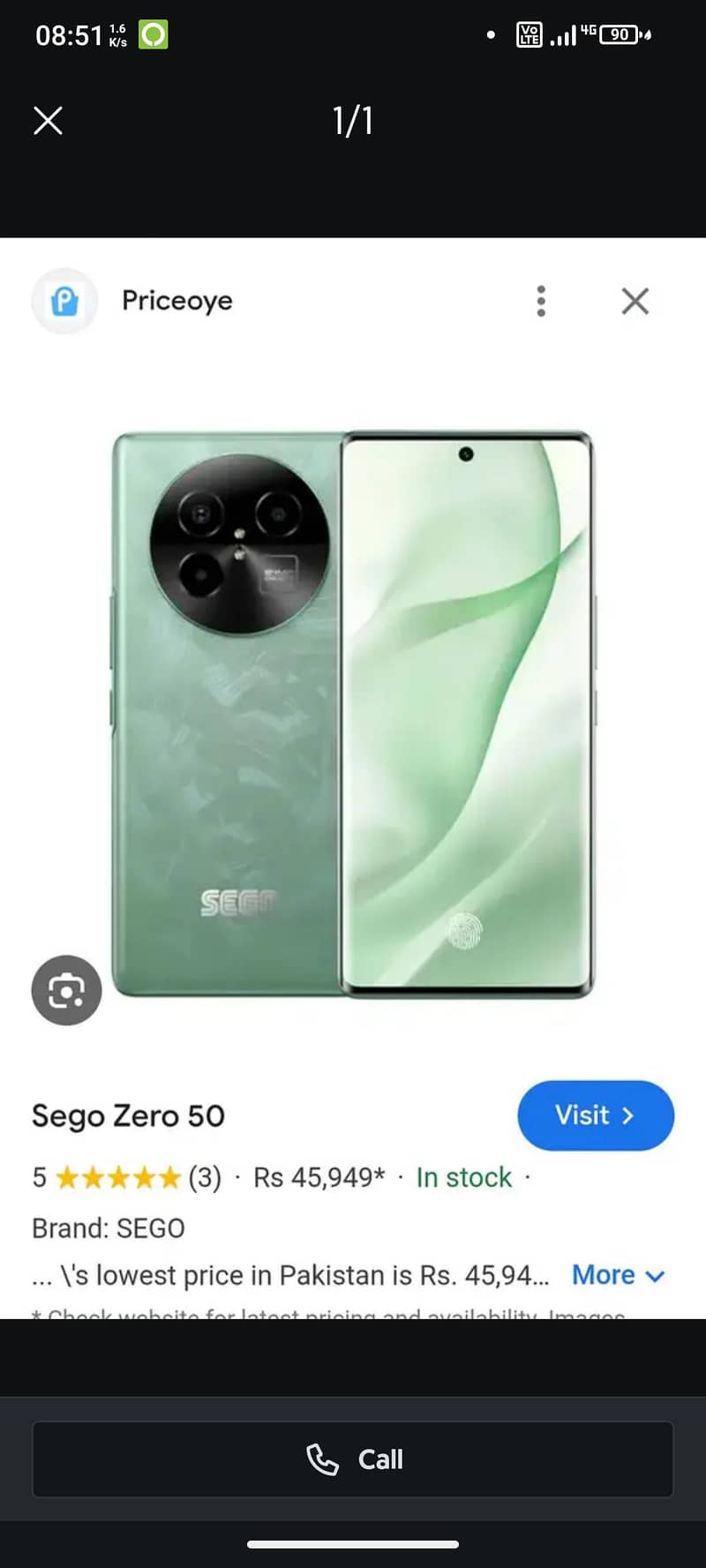 SEGO Zero 50 0