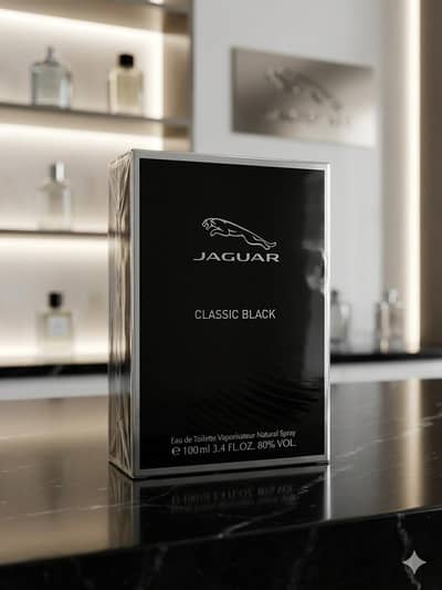 Original Jaguar Classic Black EDT Perfume - 100ml (Brand New / Sealed)