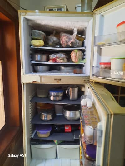 Used halat mia purani fridge