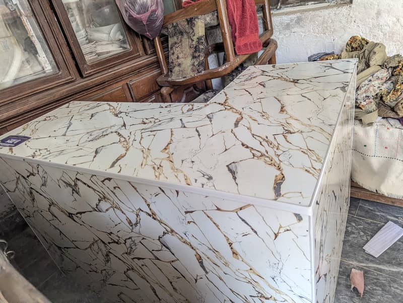 Counter Table L-Shape 5
