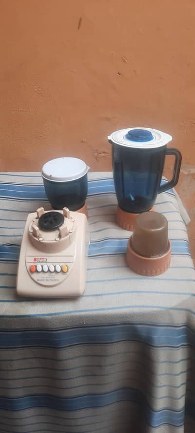 4 in 1  blender grinder and Masada