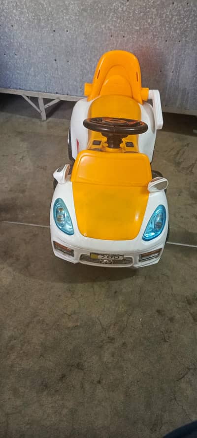 Kid Charging Car
