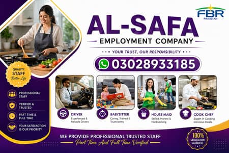 Maid /Cook/Baby Care /Patient Care /Nurse /Couple / Kitchen Helper