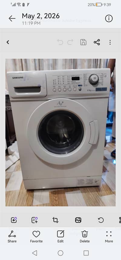 Samsung washing machine