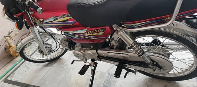 full new bike and menteness all okay