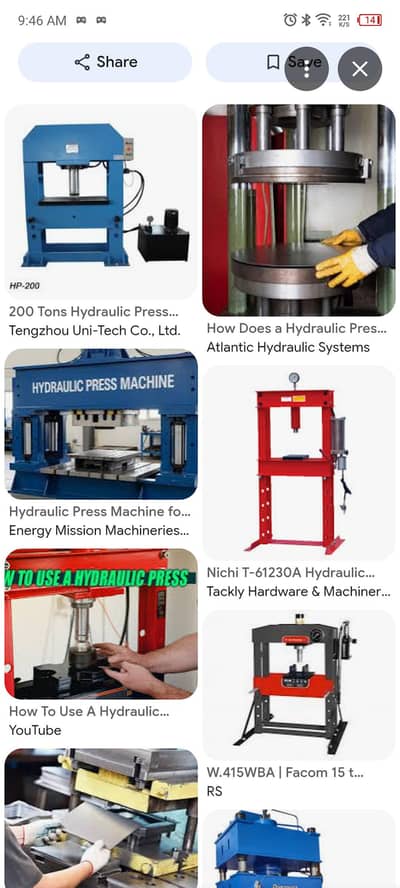 hydraulic press. machine
