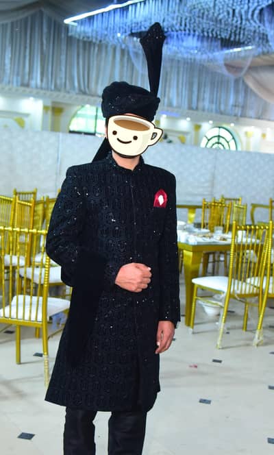 sherwani + kula