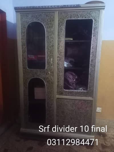 iron divider almari add details parhe pehly 0311.298. 44.71