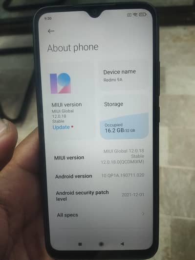 Xiaomi Redmi 9A