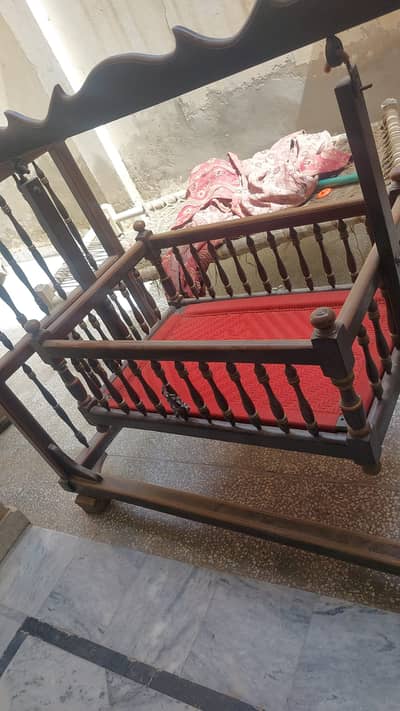 Baby Cradle Swing Wooden
