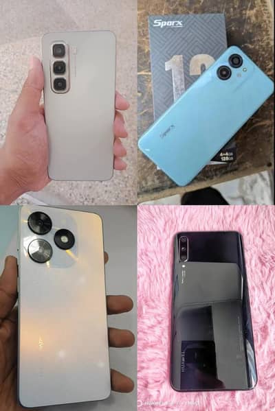 Infinix Hot 50 Pro/Sparx Note 12/Huwaei Y9s/Spark 20c
