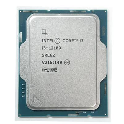 Intel Core i3 12100 12th Generation Processor.