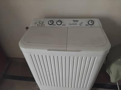 Haier semi automatic machine 10 kg