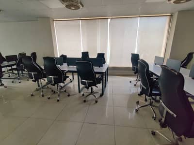 PROPERTY CONNECT! Modern 2000 Sq Ft 1st Floor Fully Furnished Office For Rent In G-7 Sector, Islamabad