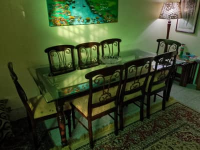 Dinning Table with Chairs New Condition for Sale